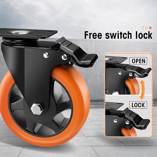 5" Caster Wheels - Image 2