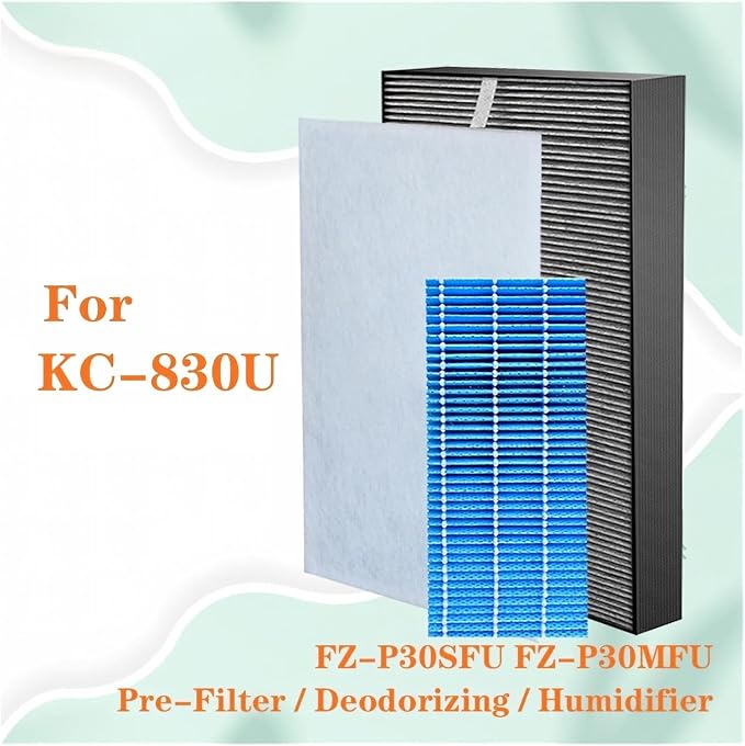 FZ-P30SFU FZ-P30MFU Hepa Deodorizing Filter Replacement，Compatible - Image 2