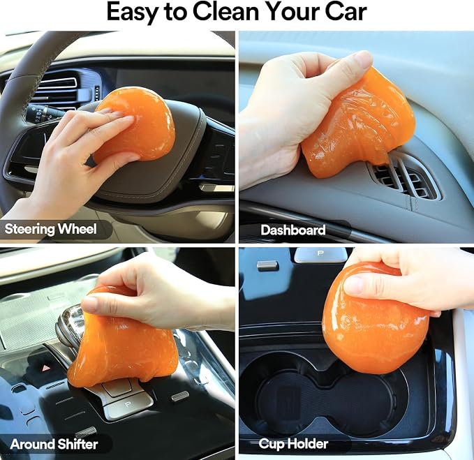 PULIDIKI Car Cleaning Gel for Car Cleaning Putty Car Putty Auto Detailing Tools - Image 4