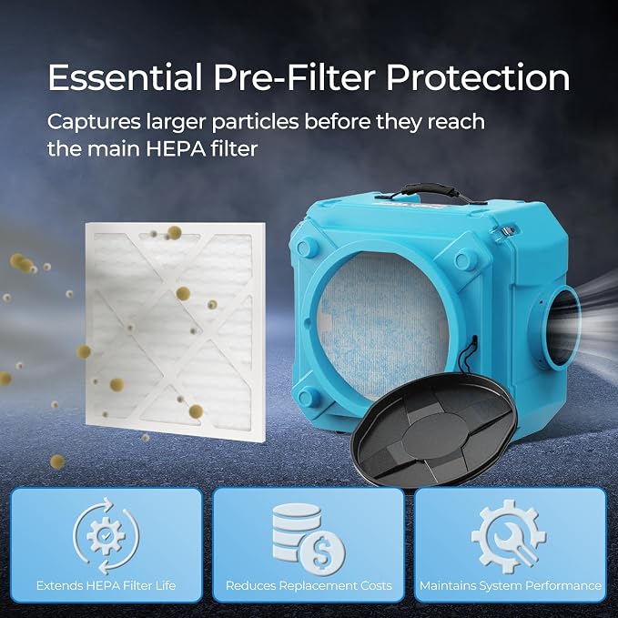 Vilaso 10 Pack MERV 10 Replacement Pre-Filter Compatible - Image 5