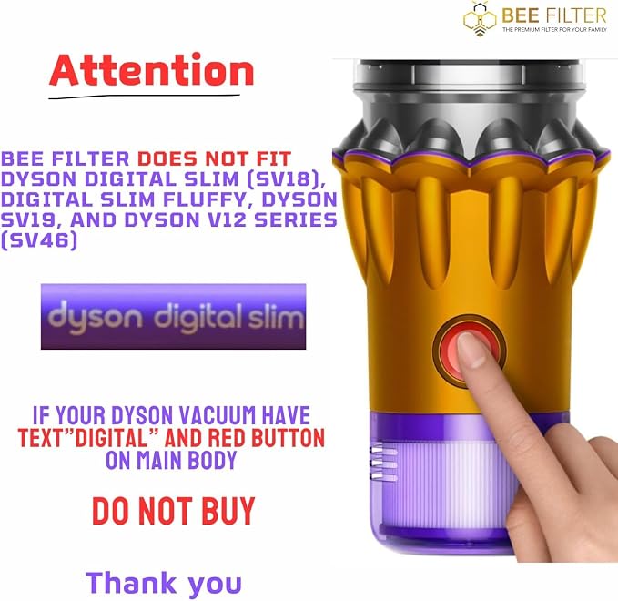 Dyson V11 Filter, V11 Animal, V15 Filter, V11 Completed/Absolute, V15 - Image 2