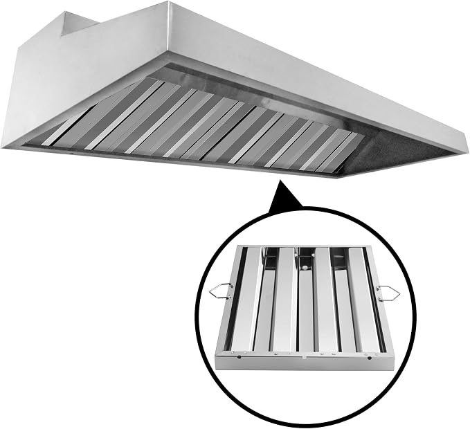 New Star Foodservice 54347 Stainless Steel Hood Filter 16" W x 25" H - Image 6