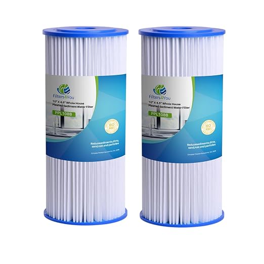 CFS – 10" x 4.5" 30 Micron Compatible Water Filters by CompleteFiltrationServices