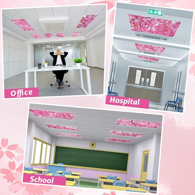 Wiooffen 8 PCS Fluorescent Light Covers - Image 5