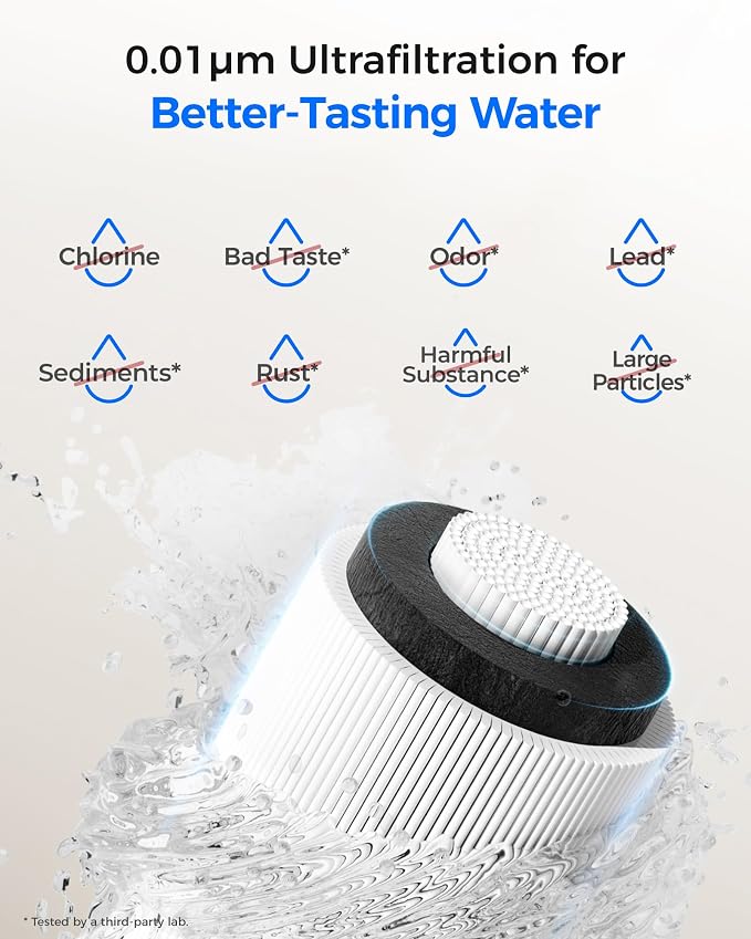 Waterdrop 10UAW-UF 0.01 μm Ultra Filtration Under Sink Water Filter System - Image 4