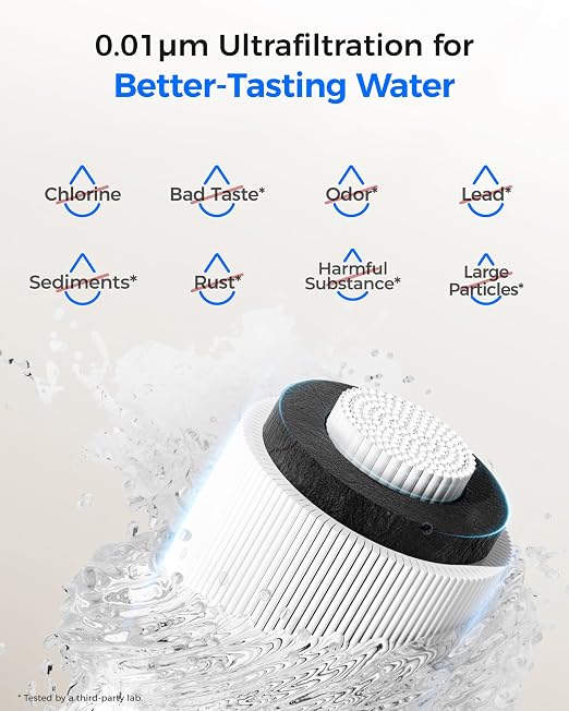 Waterdrop 15UBW-UF 0.01 μm Ultra Filtration Under Sink Water Filter System - Image 4
