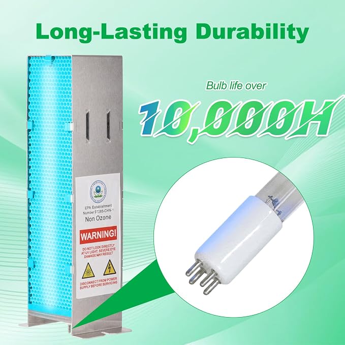 Air Scrubber Plus Advanced Photocatalytic Oxidation 9 Inch Replacement Cell and - Image 5