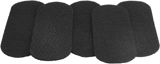 Akozon 5pcs Coconut Activated Carbon Ceiling Fan Blades Filters - Image 2