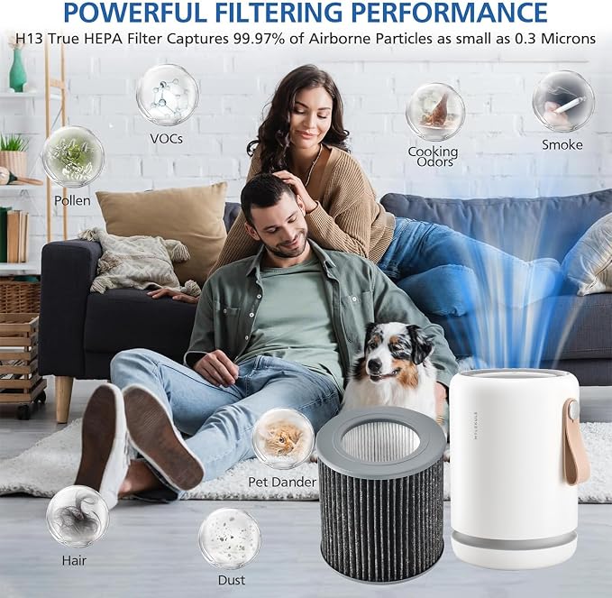 2 Pack Air Mini Replacement Filters Compatible - Image 2