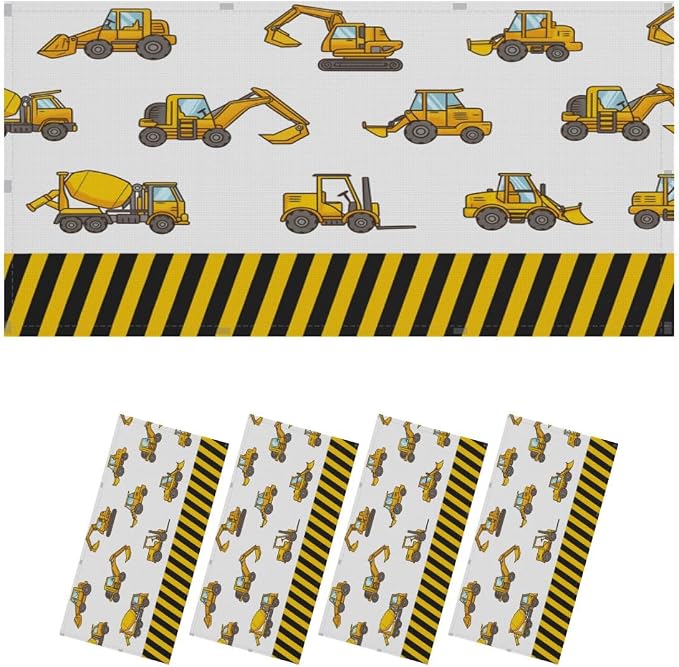 4 Pcs Fluorescent Light Covers for Ceiling Lights Construction Vehicle by Unknown