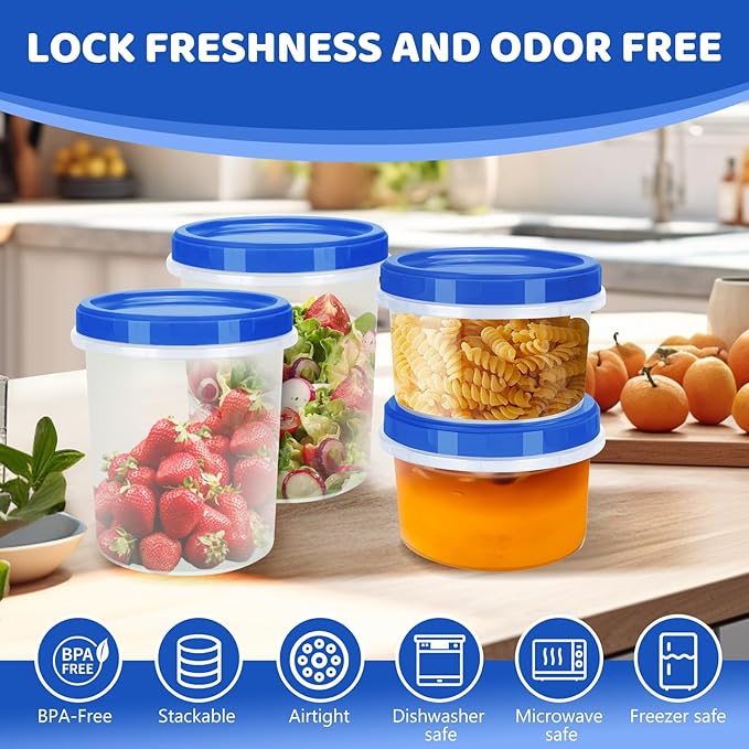 Heavy Duty Airtight Plastic Containers - Image 4