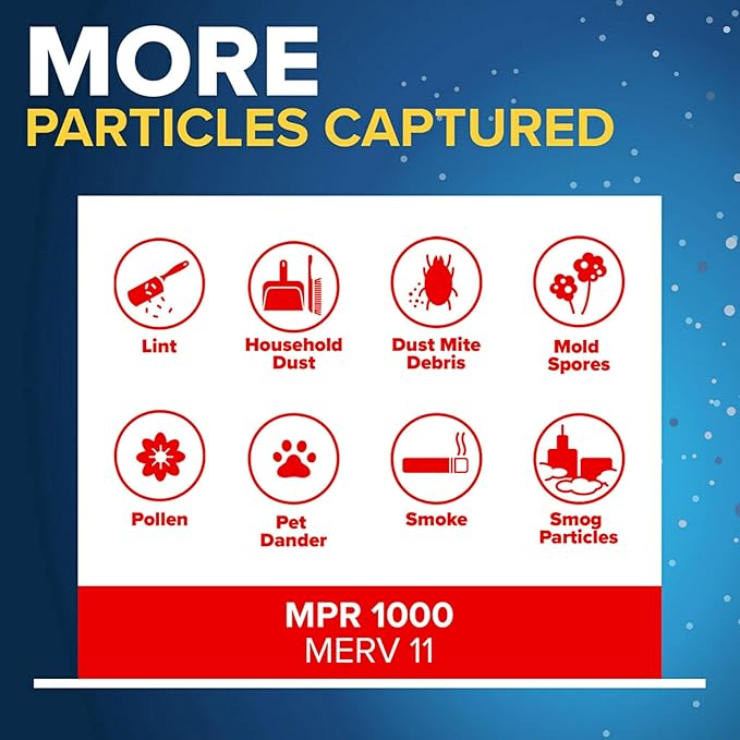 Filtrete 18x30x1 Air Filter, MERV 11, MPR 1000, Micro Allergen Defense - Image 5