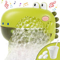 Lehoo Castle Baby Bath Toys, Bath Bubble Machine for Kids, Automatic Bubble Maker Toddler Bathtub Toy with 12 Melodies, Dinosaur Bath Toys for Boys Girls