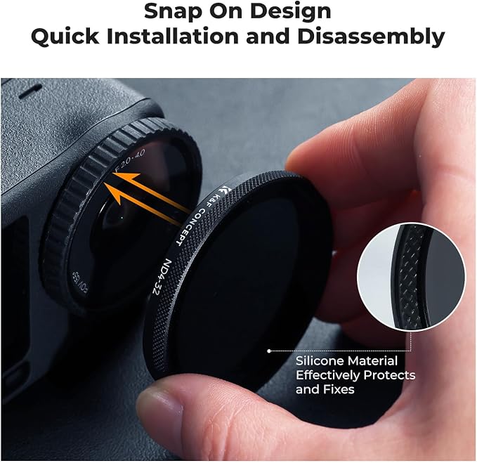 K&F CONCEPT Snap On CPL VND Effect Filter Kit Compatible - Image 6