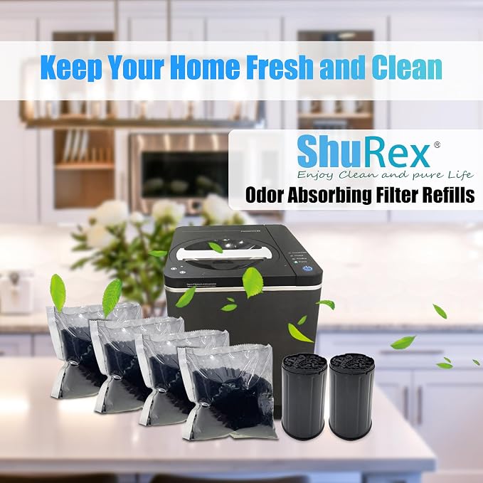 4-Pack Shurex Odor Absorbing Filter Refills - Image 6