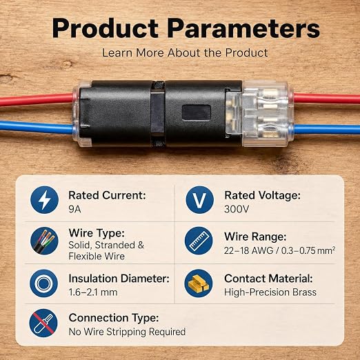 Double Wire Plug in Connector - Image 3