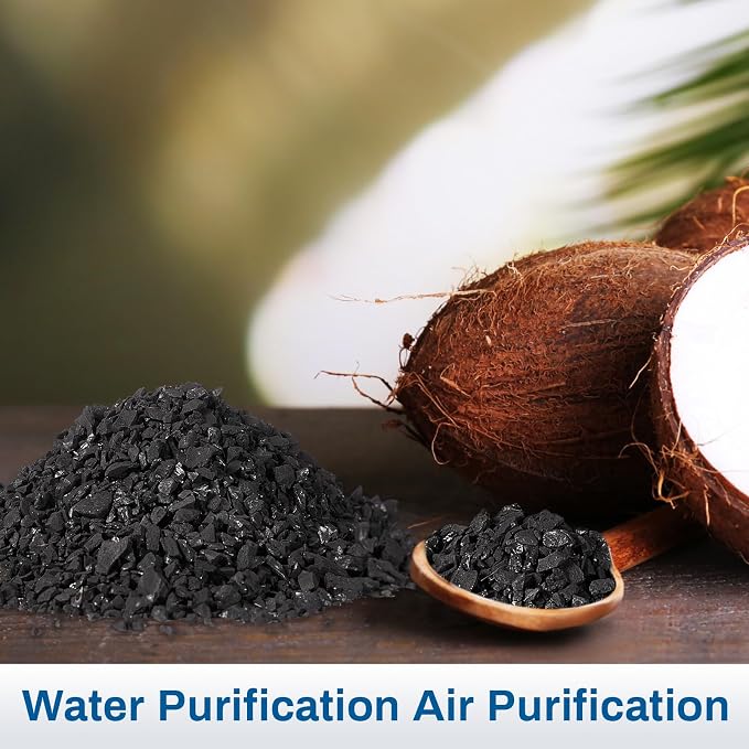 Timgle Bulk Water Air Filter Activated Charcoal Coconut Hull Granular Activated - Image 6