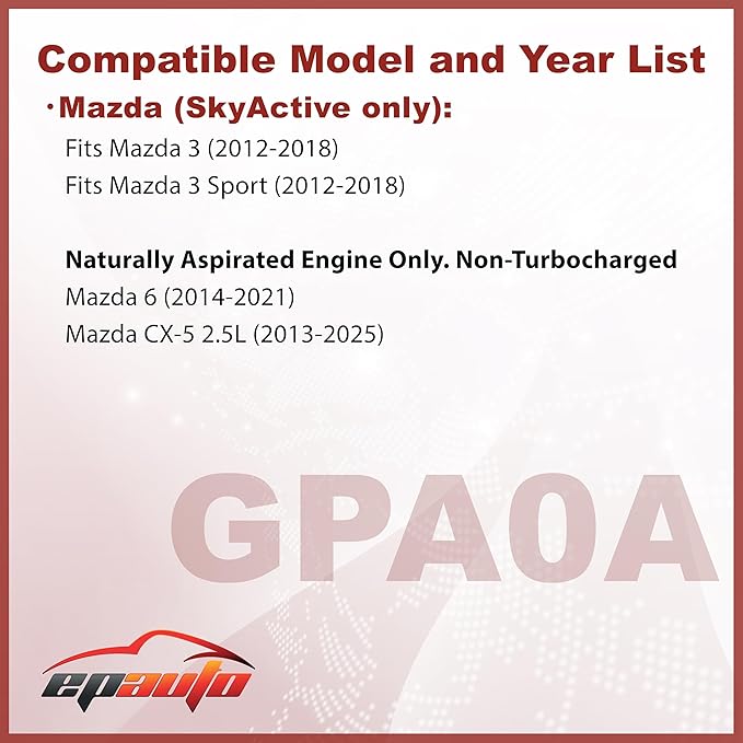EPAuto GPA0A Engine Air Filter, Replacement - Image 2