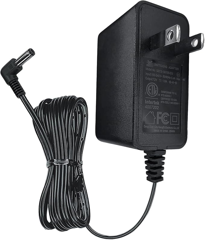 12V 1A 10ft Long Power Cord for Levoit Core Mini Mini-P Air Purifier | by Unknown