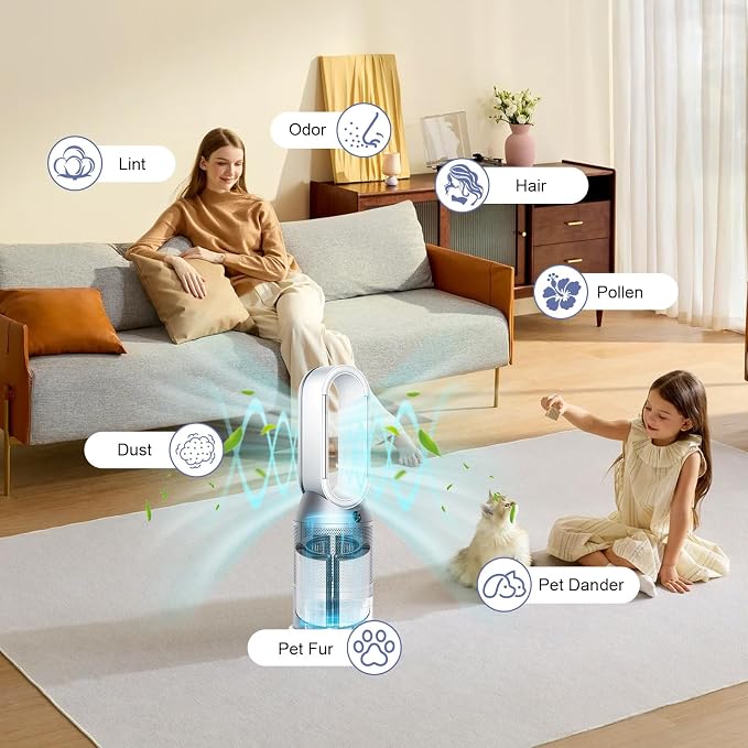 360° Combi Glass HEPA + Carbon Air Purifier Filter Compatible - Image 7