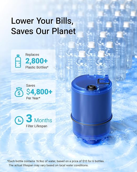 AQUA CREST CF08A Faucet Filter, Compatible - Image 7