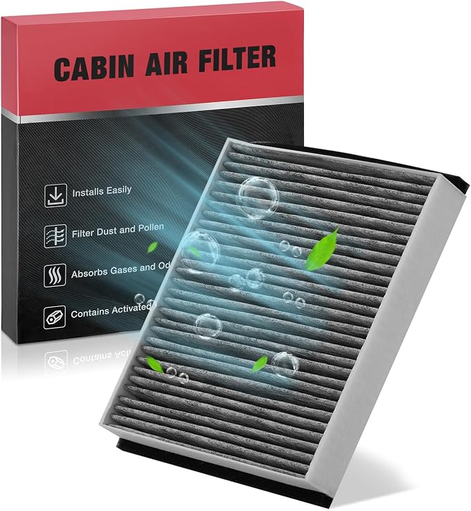 BDFHYK Cabin Air Filter with Activated Carbon Compatible with Volvo C30 by BDFHYK