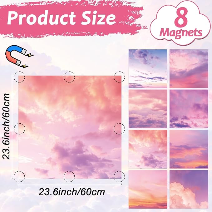 8 Pcs Fluorescent Light Covers - Image 2