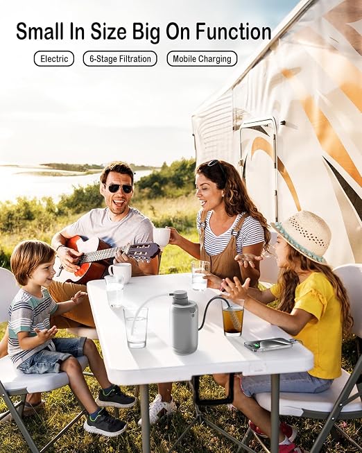 Upgraded Electric Water Filter Camping - Image 4