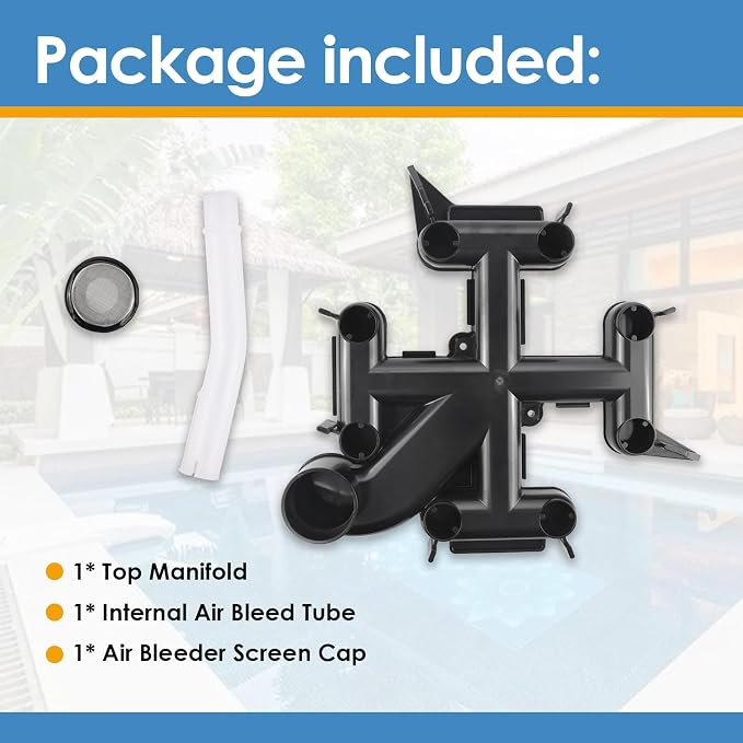 59023700 Manifold Top with Air Bleed, Compatible with FNS Plus 24, 60 Pool and - Image 4
