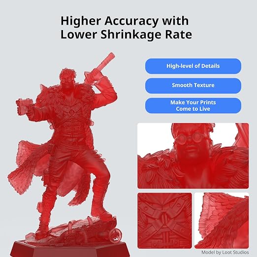 ANYCUBIC ABS-Like Resin 3.0, Upgraded 14K 3D Printer Resin - Image 5