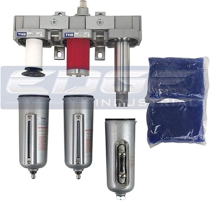 3 STAGE, INDUSTRIAL GRADE IN-LINE COALESCING FILTER & DESICCANT AIR DRYER - Image 2