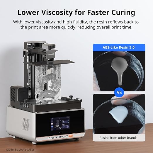 ANYCUBIC ABS-Like Resin 3.0, Upgraded 14K 3D Printer Resin - Image 6