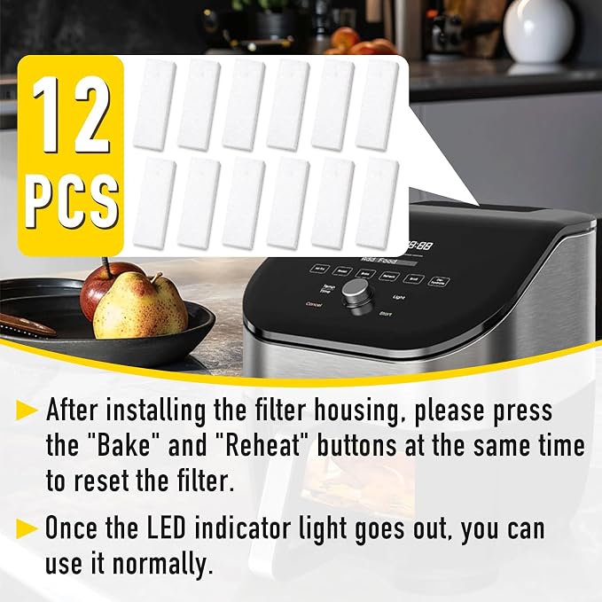 12PCS Air Fryer Filters, Suitable - Image 3