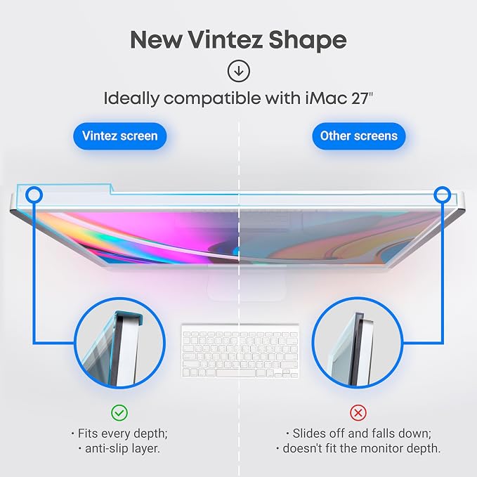 VINTEZ Blue Light Screen Protector Compatible - Image 4