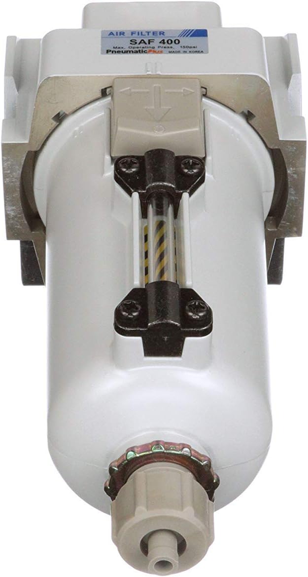 PneumaticPlus SAF400-N04B-MEP Compressed Air Particulate Filter 1/2" NPT - Image 6
