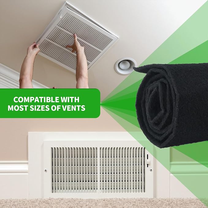 Activated Carbon Filter Carbon Air Pre Charcoal Hepa AC Vent Carbon Fabric Air - Image 2
