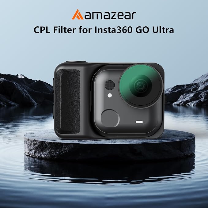 AMAZEAR CPL Filter for Insta360 GO Ultra Accessories, Insta 360 GO Ultra - Image 2