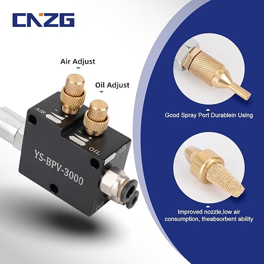 1/4" Coolant Mister with Magnet Base, CNC Cooling Spray - Image 3