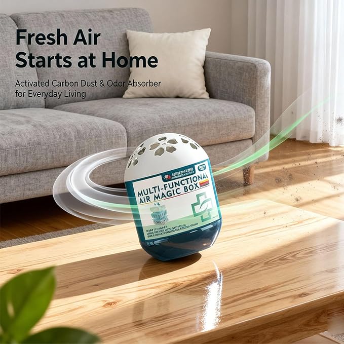 Indoor Air Purification Dust Removal Magic Box, Automatic Dust-Sucking - Image 2