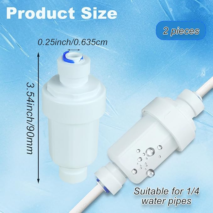 Outdoor Misting System Water Filter 2 Pieces Calcium Inhibitor Filter - Image 2
