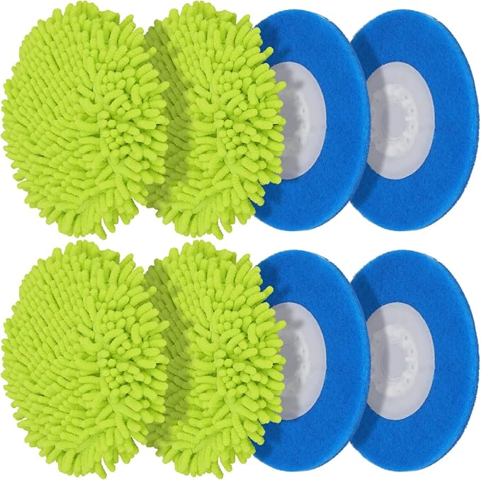 Magic Sponge Eraser Pads and Microfiber Chenilles Pads by Sgizoku
