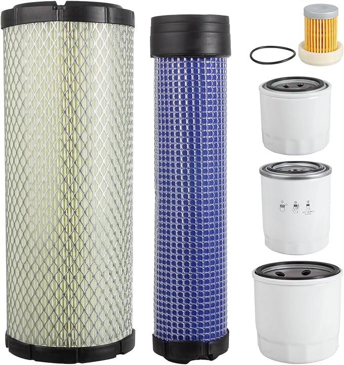 Tractors Maintenance Filter Kit Compatible by Prosentuo