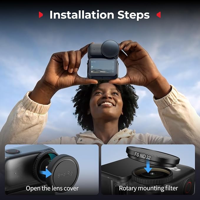 SmallRig Nano Filter Kit Only for DJI Osmo Nano, Includes CPL Polarizing Filter - Image 5