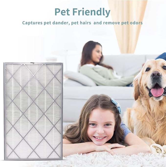 HE601 Replacement Filter For Shark Air Purifier 6 Fan HE601 & HE602，Compatible - Image 7