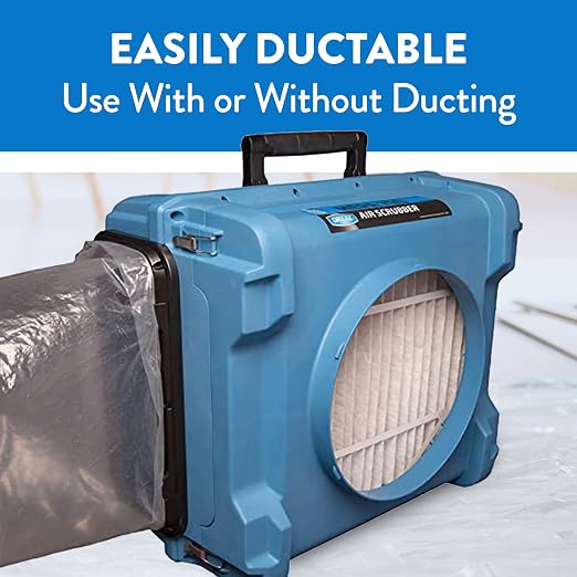 Dri-Eaz HEPA 700 Air Scrubber, Industrial Air Filtration System, Optional - Image 2