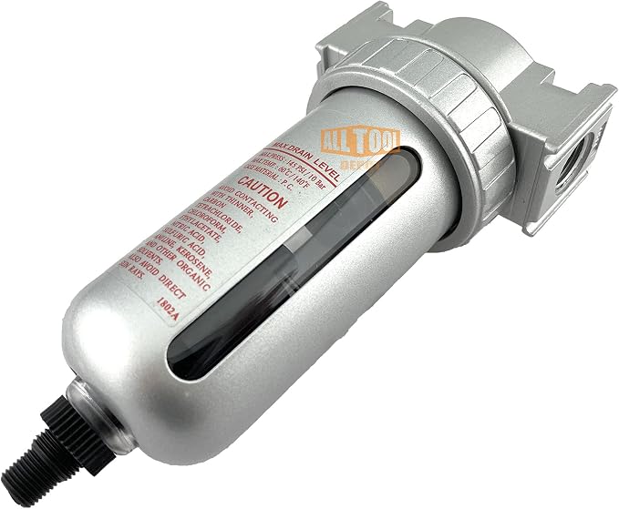 3/8" NPT MID FLOW Particulate Filter/Water Trap - Image 3