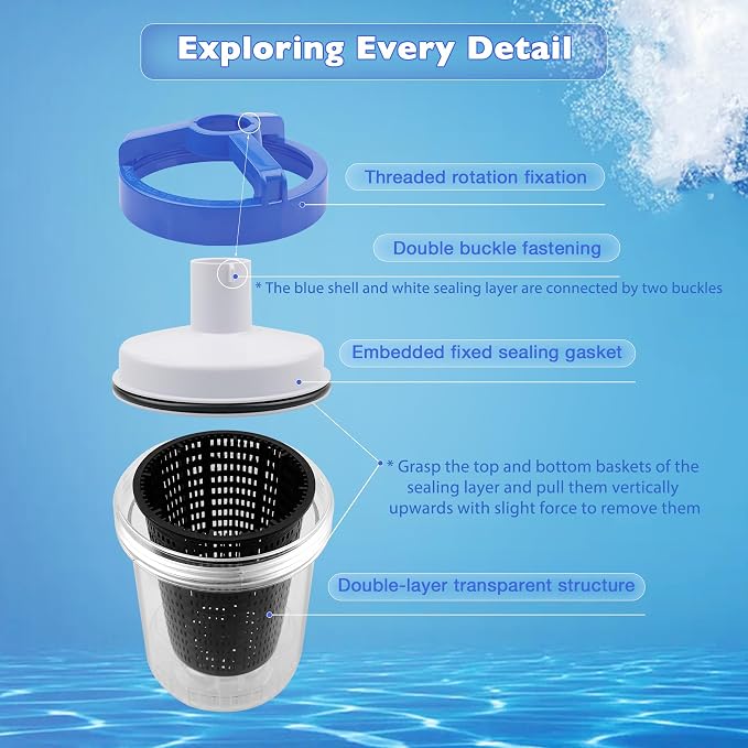 ATRACYPART Inline Pool Leaf Canister Compatible - Image 4