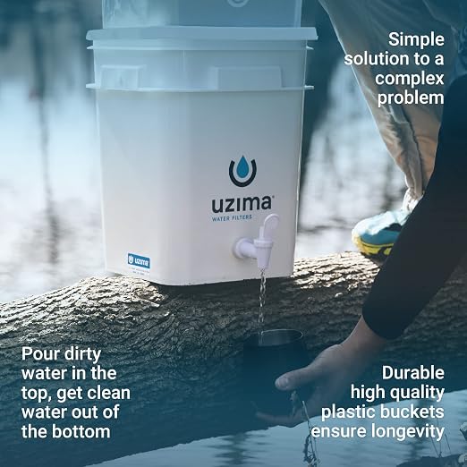 Uzima UZ-2 Camping Water Filter and Drinking Water Filter System, Portable - Image 2