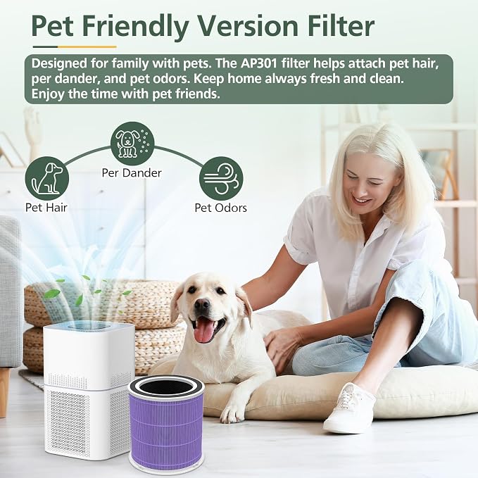 AP301 AP302 HEPA filter Replacement, ONLY - Image 6