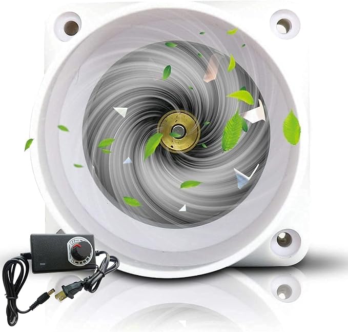 2 Inch Inline Duct Ventilation Fan HVAC Vent Blower 22 Cfm Quiet Ventilation by Unknown